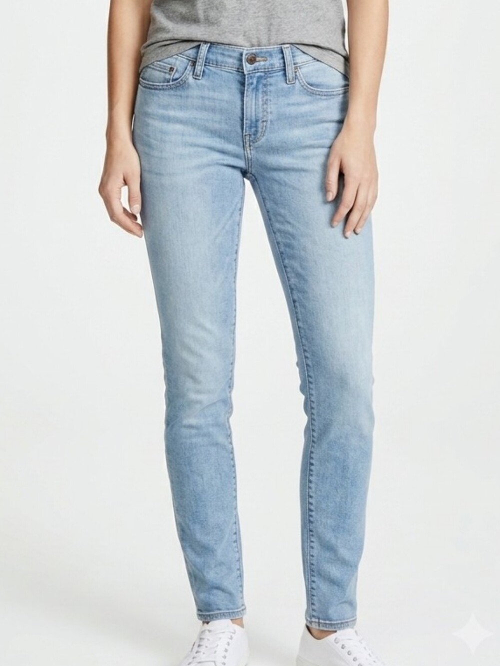 Levi's 524 Too Super Low Rise Jeans Light Wash Y2K Size 30x32 Faded Denim